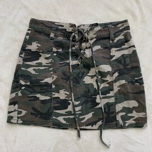 Forever 21 Camo Skirt